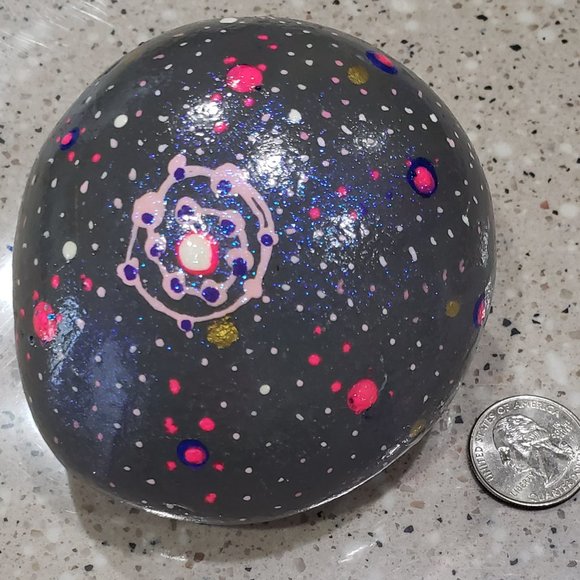HAND PAINTED ROCK Constellation Stone/ - Picture 11 of 13